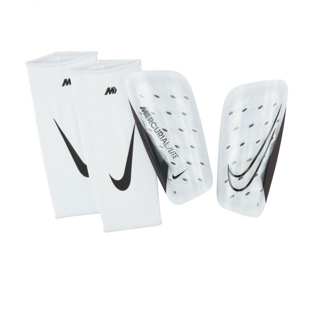 NEW Nike Mercurial Lite Shin Guard Soccer White DV1771 100 - SIZE L